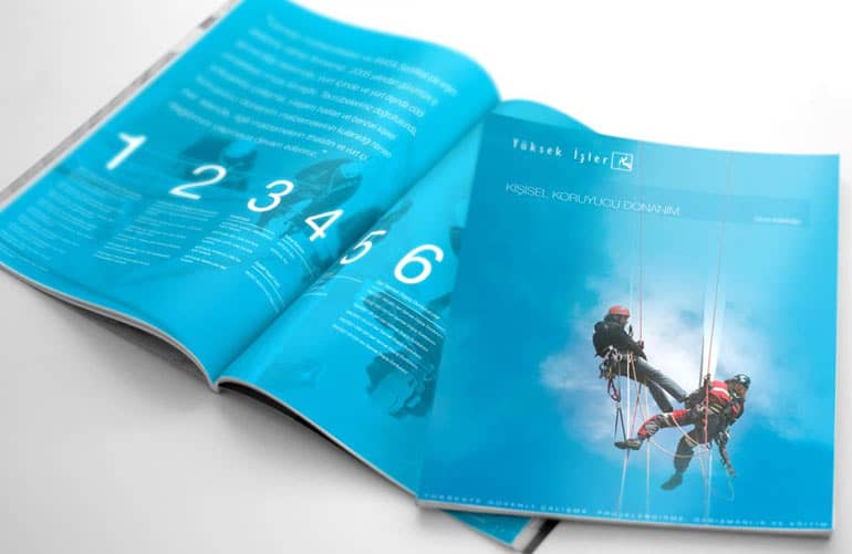 Panajans broşür katalog grafik tasarım